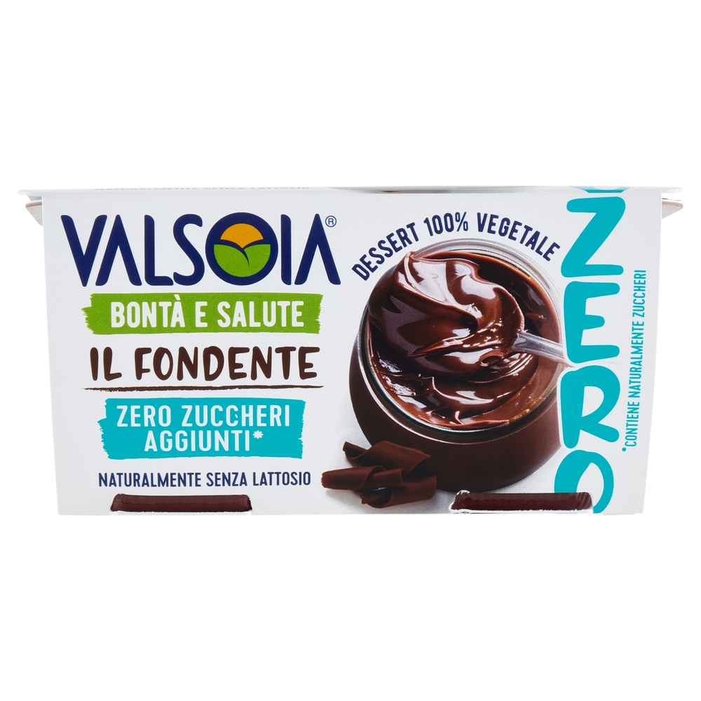 Valsoia Bontà e Salute il Fondente Zero Zuccheri Aggiunti* 2 x 115 g